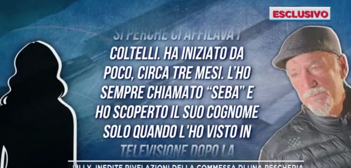 Mattino Cinque, rivelazione della commessa della pescheria: "Lo chiamavo sempre Seba!!!"