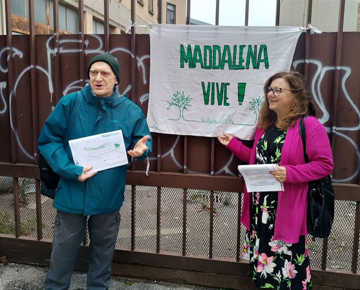 Maddalena Vive scrive al Sindaco: il Rione vuole una piazza verde!