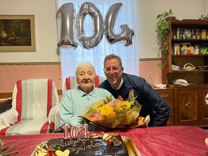 La 'mulona' Ada compie 104 anni 