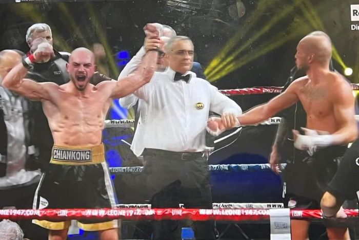 Il Pugile triestino Luca Chiancone è nella storia, ancora Campione Italiano pesi Medi! 