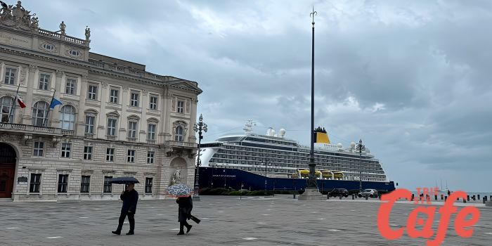 Ritornissimo della navi da crociera sulle Rive a Trieste! Oggi la prima già in bella vista! 
