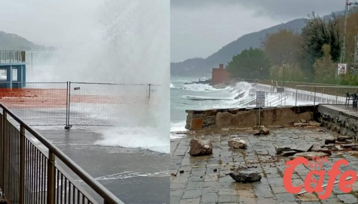 Mareggiata a Barcola (VIDEO) 