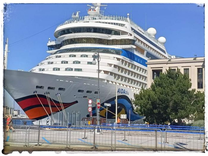 Trieste città delle crociere, lunedì prima toccata in città della splendida Aida Blu 