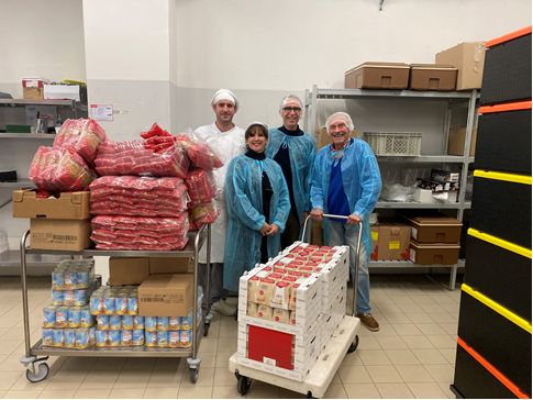 Da Trieste Recupera 250 kg di derrate alimentari  per famiglie bisognose di Muggia e delle provincia di Trieste 