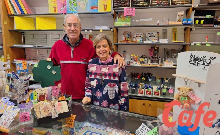 Chiude la 'Cartoleria Centrale' di via Battisti, il titolare va in pensione 