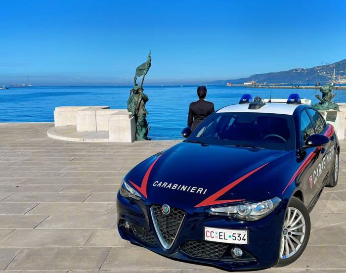 Le pagine social dei Carabinieri dedicano un post a Trieste, ed è subito BOOM di mi piace! 
