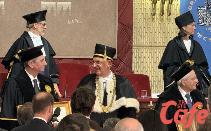 Conferita la laurea Honoris Causa a Mattarella e Pahor