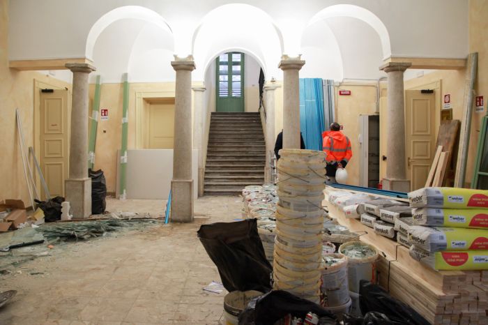 Continuano con successo i lavori del complesso scolastico scuola Spaccini - superiore Dante - Carducci 