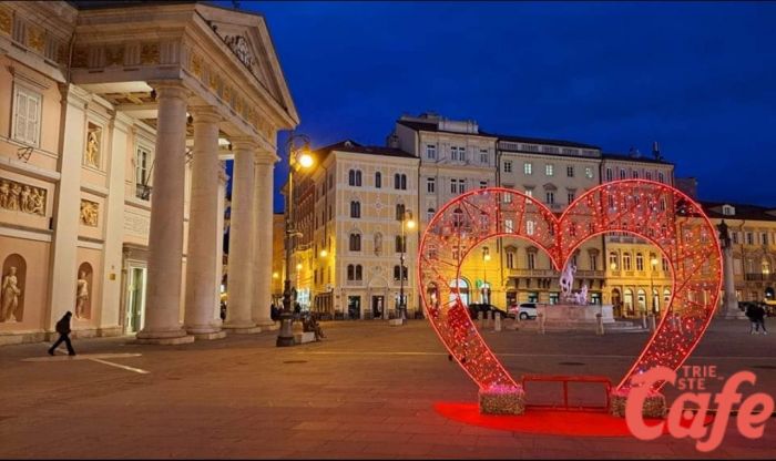 Trieste si risveglia innamorata: oggi la città si veste d’amore tra Rive, fiori e cene a lume di candela 