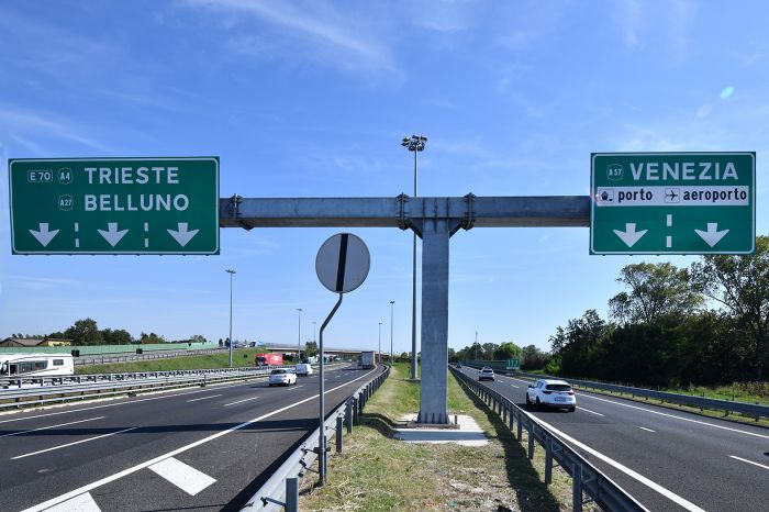 Passante di Mestre chiuso nel weekend in direzione Trieste