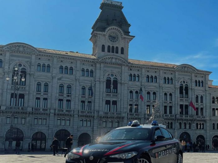 Le pagine social nazionali dei Carabinieri dedicano una foto a Trieste! 