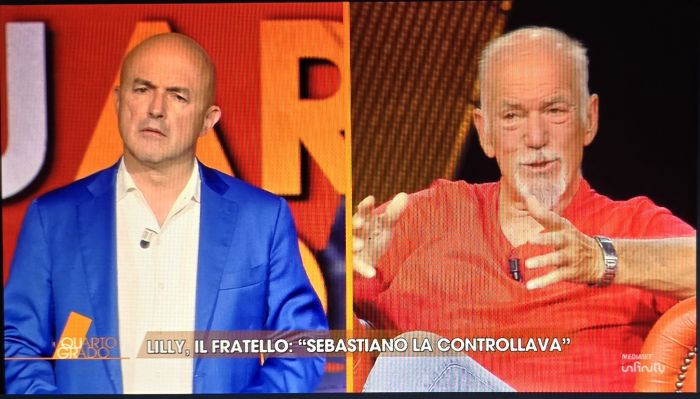 Seba a Quarto Grado contro tutti: "Io sono accusato da tutti meno che dalla Procura!!!!!!!"