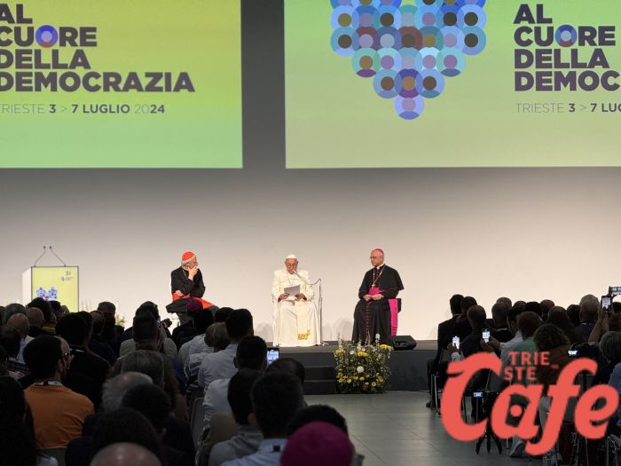 Papa Francesco a Trieste , preoccupa la corruzione ma anche esclusione sociale