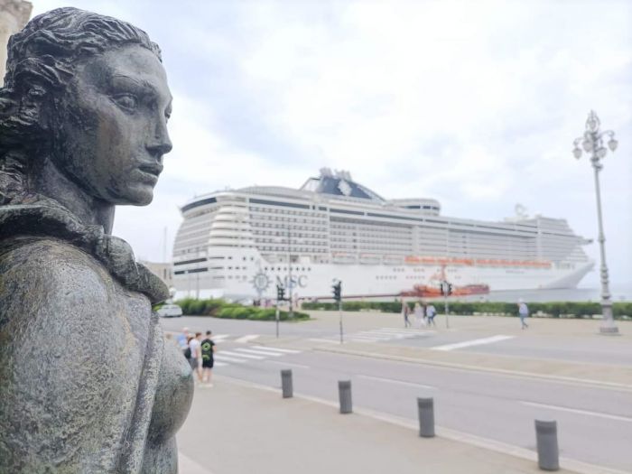 Trieste capitale delle crociere, martedì sulle Rive la Msc Splendida 