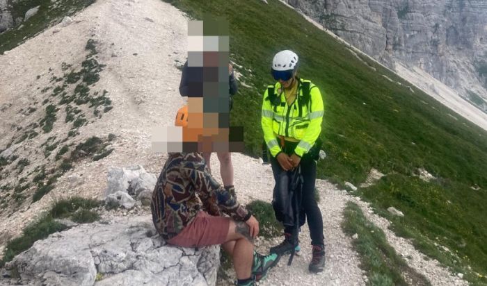 Due persone soccorse nelle Alpi Giulie in elicottero