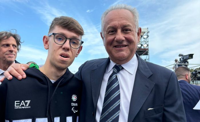 Matteo Parenzan scelto come ambasciatore paralimpico per l’inaugurazione dell’anno scolastico