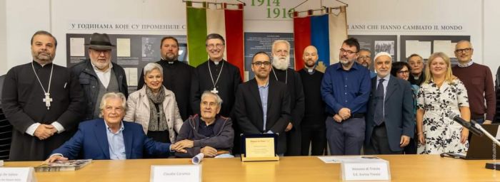Il triestino Claudio Caramia premiato per il dialogo interreligioso a Trieste