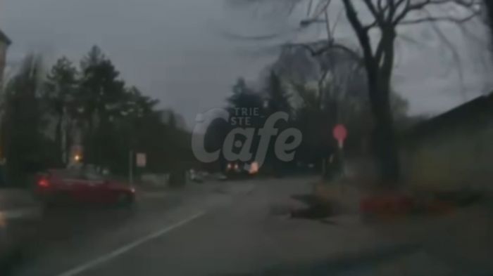 A Borgo San Sergio la precedenza è un optional, stamattina scontro sfiorato per un soffio (VIDEO) 
