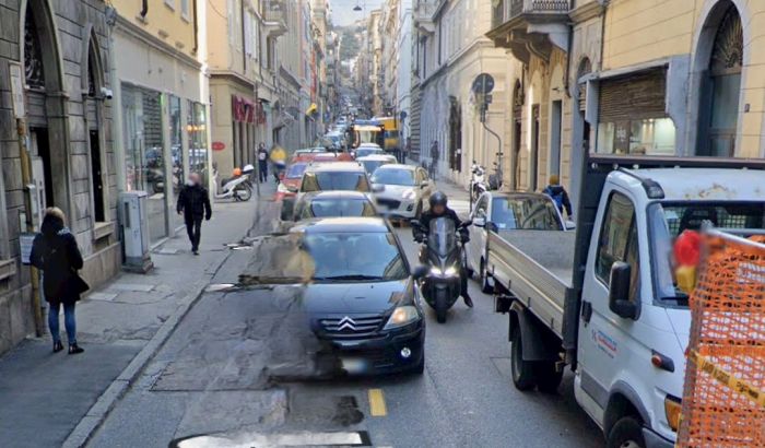 Caos in via Ginnastica, lite tra coppia sfocia in arresto per violenza