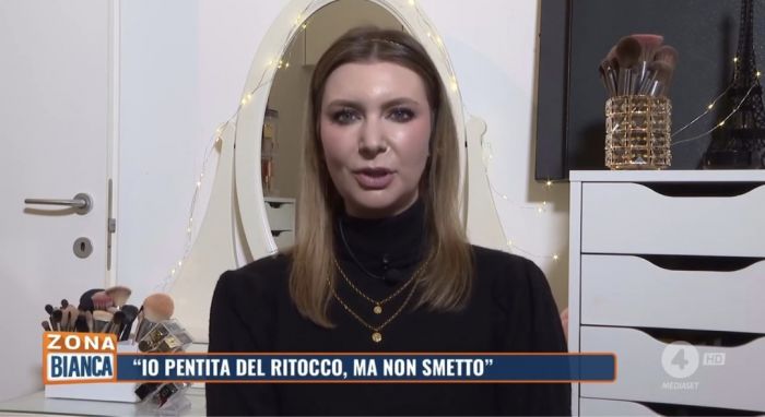 "Zona Bianca", influencer triestina si pente del filler: "Se potessi tornare indietro, non lo rifarei"