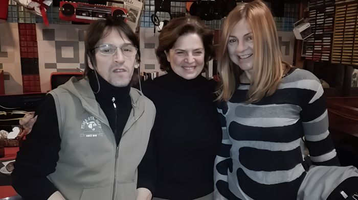 L'attrice Marina Massironi a Trieste, una sosta di gusto all’Antico Spazzacamino