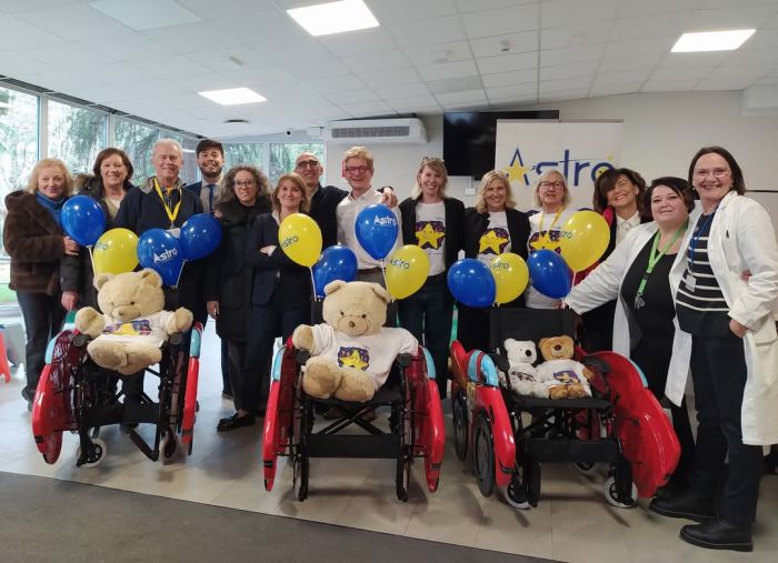 Burlo, tre nuove ludocarrozzine per regalare un sorriso ai piccoli pazienti