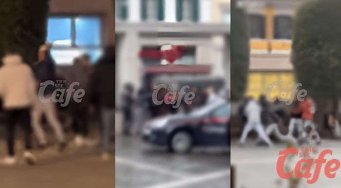 Piazza Goldoni, un anno di violenza: il video che mostra aggressioni e risse nella "zona rossa" di Trieste