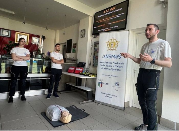 Corso di primo soccorso al campo San Giovanni: “Formazione salva-vita per atleti e comunità”