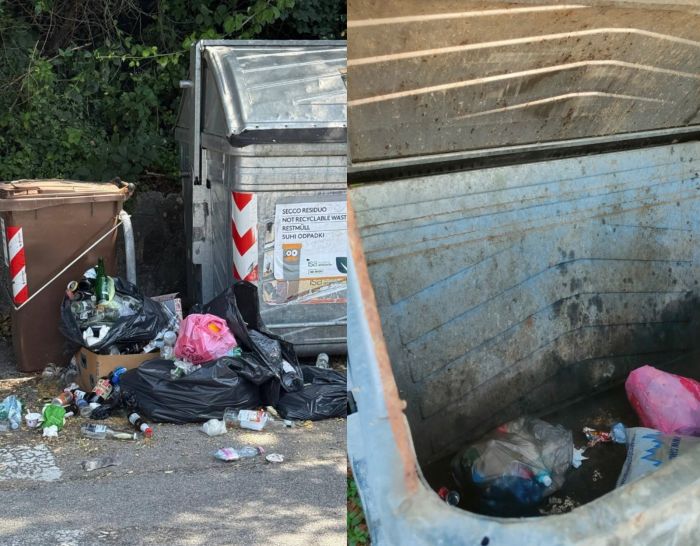 Rifiuti in strada a Sistiana, il sindaco: 'Serve più rispetto, questa è vergogna'"