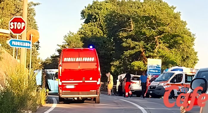 Incidente al bivio ad H, traffico in tilt: intervento di soccorso in serata
