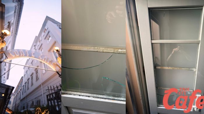 Furto con spaccata nella notte al Corte Café, danni a porte e finestre, rubati fondo cassa e bottiglie