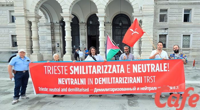 Fuori la guerra dal Porto Franco: il 15 settembre corteo a Trieste ‘per un territorio libero e neutrale’ (VIDEO)