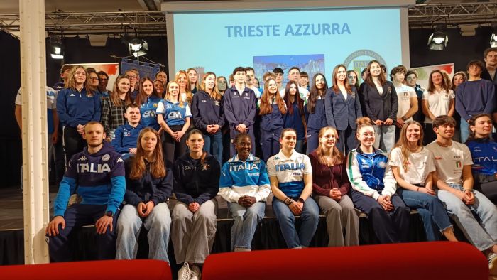 Trieste azzurra, alla Sala Luttazzi premiati 87 atleti tra risultati e orgoglio, riflettori anche sul Trec