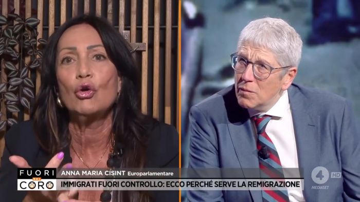 Cisint a Fuori dal coro: “Serve la remigrazione, situazione ormai gravissima”