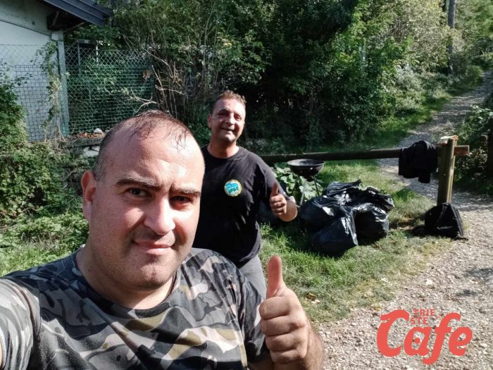 Bunker di Opicina "osè", raccolta ecologica questa mattina: trovati decine preservativi usati nelle vicinanze  