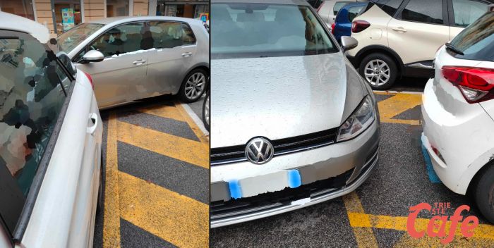 Via Coroneo SHOCK. mamma con figlio (con talloncino) bloccati per 40 minuti in uno stallo riservato ai disabili