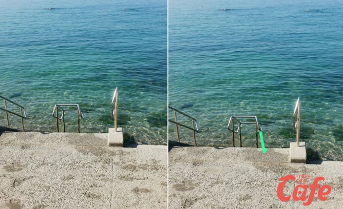 Barcola, scaletta altezza "Cedas" infortunata: bagnanti preoccupati 