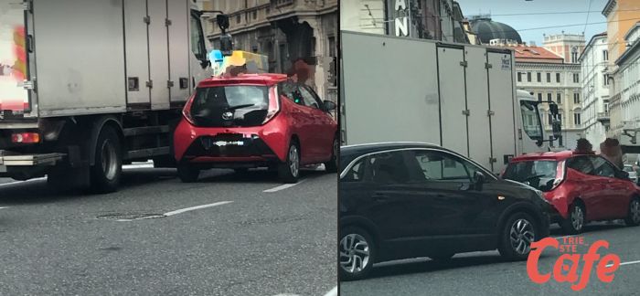 Scontro in piazza Dalmazia camion-auto: traffico in tilt