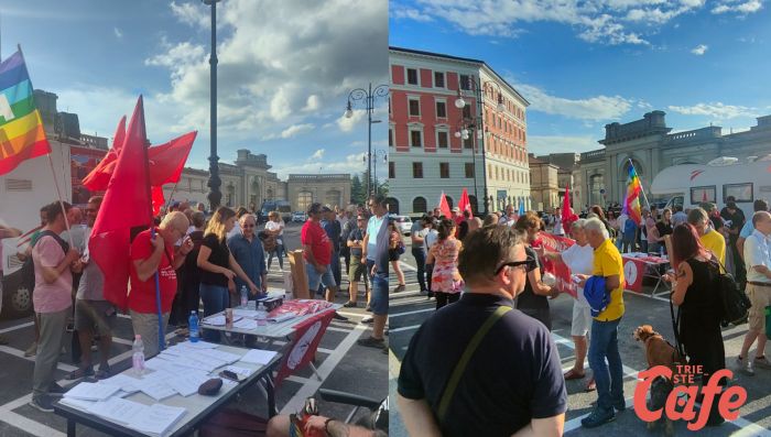 Corteo TLT, un centinaio in corteo per le vie del centro