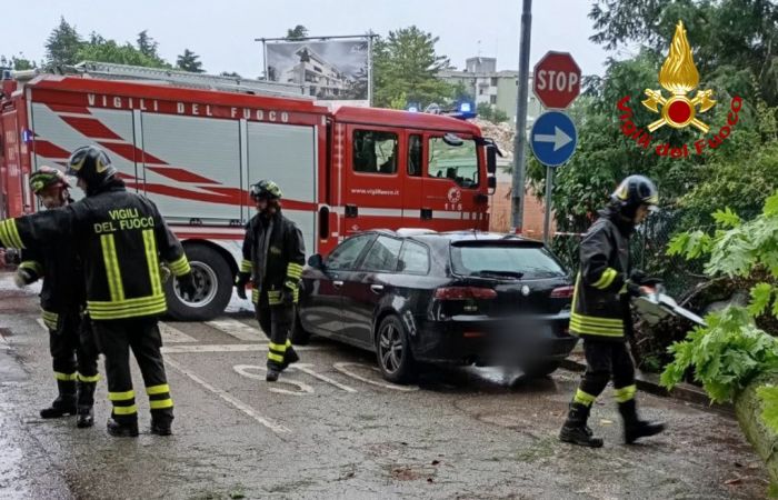 Maltempo in Fvg, oltre 150 interventi nelle ultime 12 ore dei Vigili del Fuoco