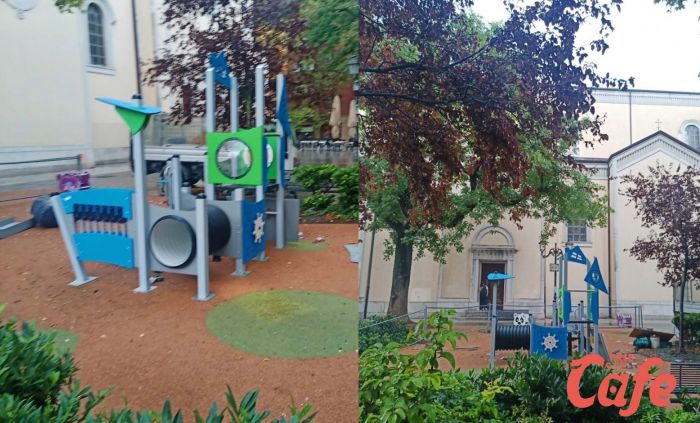Una triestina "Un nuovo scivolo per Campo San Giacomo: perfetto per bambini 0-3, inadatto per i piccoli!"