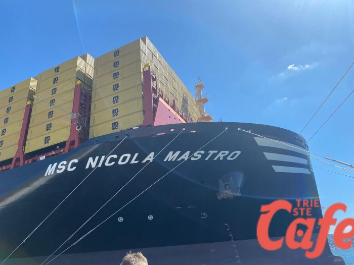 Varata a Trieste nave container Msc tra le piu' grandi al mondo