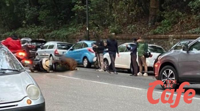 Viale Ippodromo, scontro auto-scooter: ferito all'ospedale 