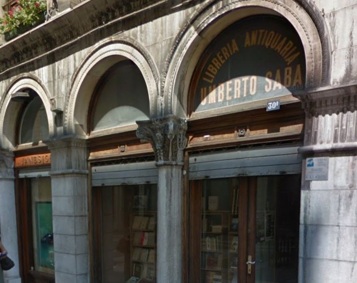 'Salvare Libreria Saba dov'è e com'è'