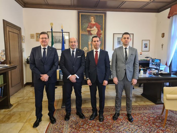 Il Prefetto di Trieste riceve il Console Generale della Repubblica di Turchia