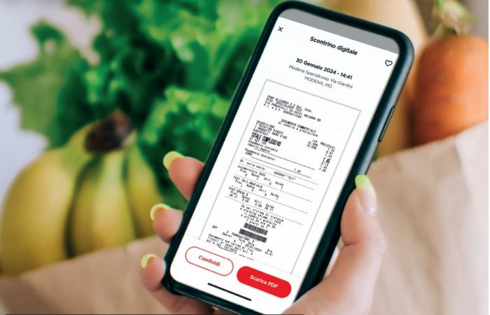 Nei negozi di Coop Alleanza di Trieste arriva lo scontrino digitale: stop cartaceo, tutto online