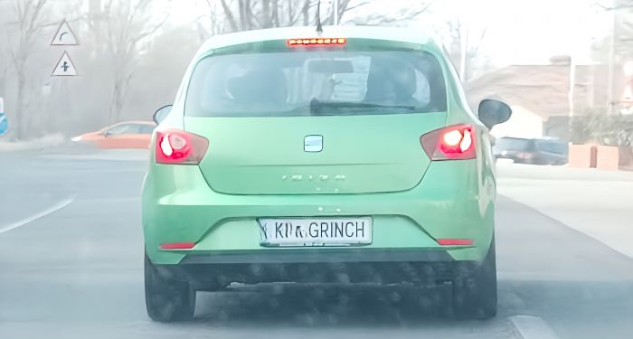 A Trieste avvistato il Grinch: stavolta non ruba il Natale, ma guida un’auto verde!