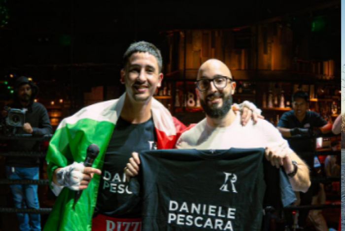 Il pugile triestino Riccardo Rizzi vince ancora e guarda al titolo WBC Middle East