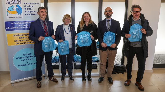 Inaugurato a Melara il punto d'incontro Agmen, l'Associazione genitori di malati emopatici e neoplastici 