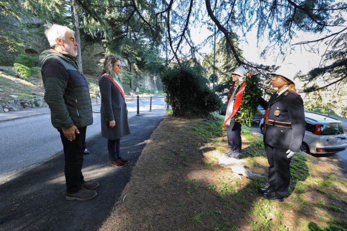 Eccidio delle Fosse Ardeatine, deposte corone a San Giusto 